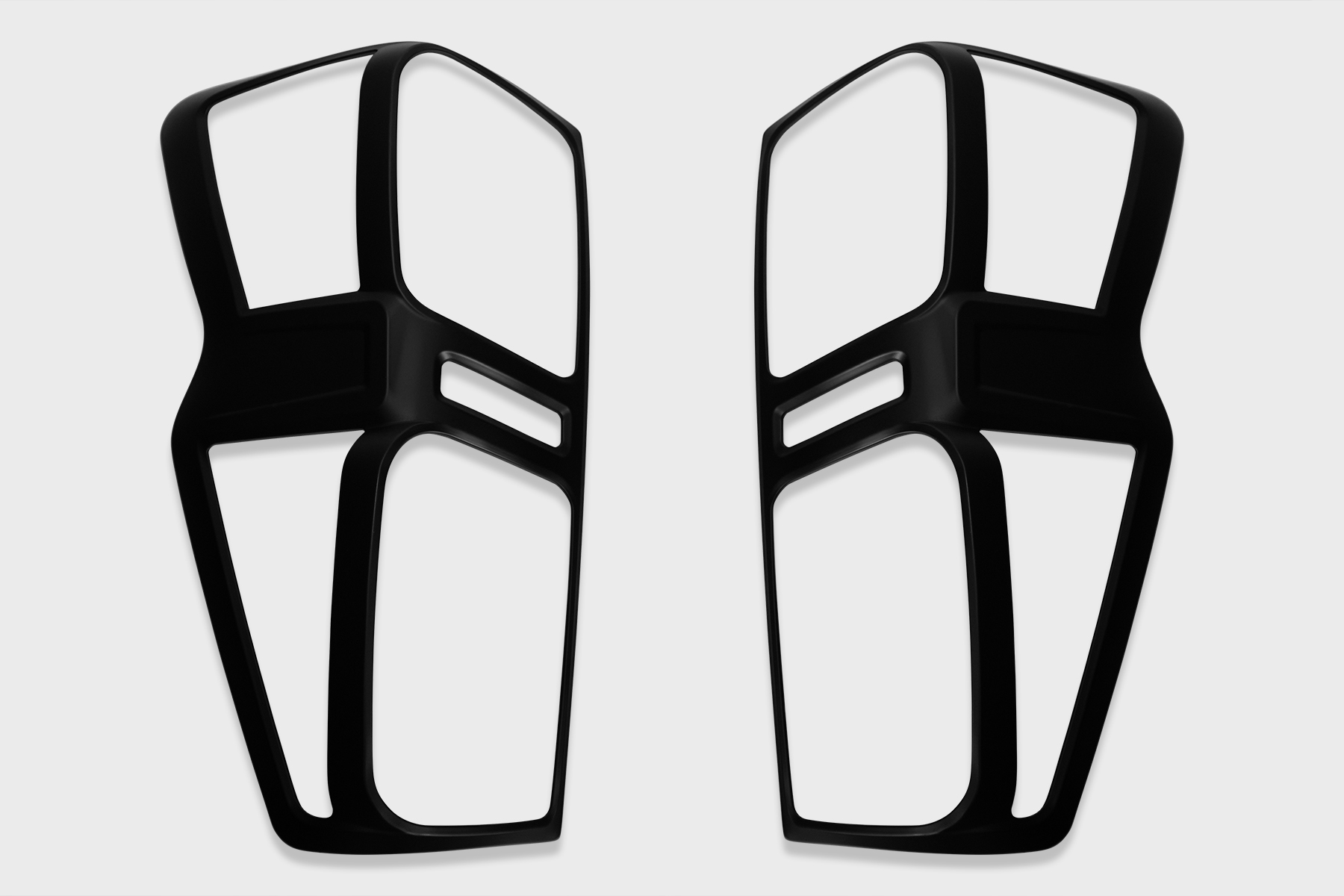 Black Tail Light Trims to suit Isuzu Dmax 2021-24
