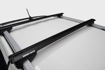 Rhino Rack RX Vortex Bars and Roof Rails for Ford Ranger Wildtrak