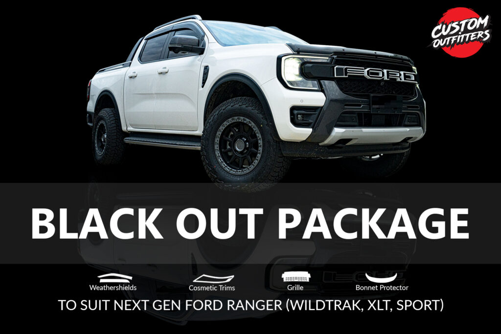 Ford Ranger Black Out Cosmetic Trims - Custom Outfitters