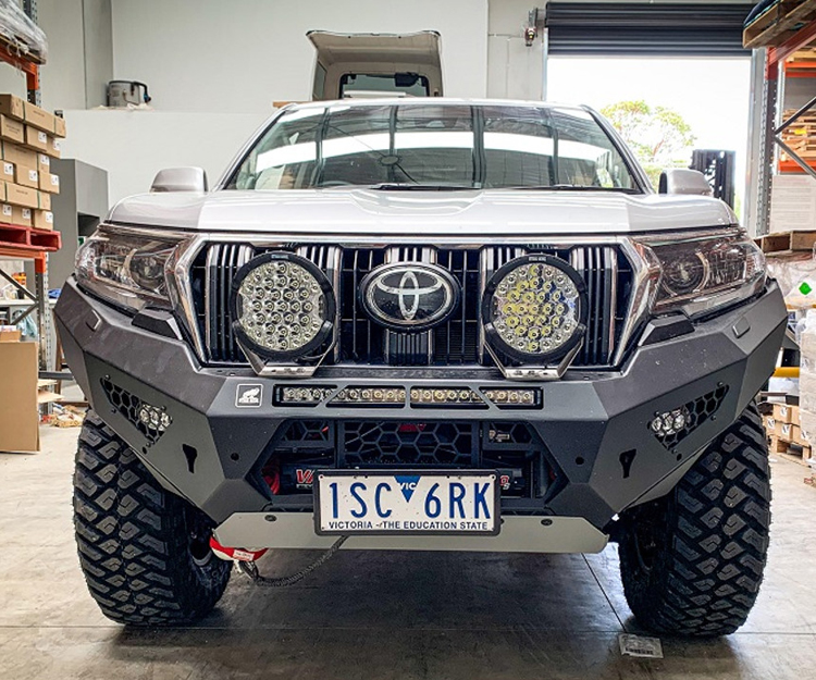 Offroad Animal Predator Bull Bar Low Loop Bumper to suit Toyota Prado 150 Series 2018-2024