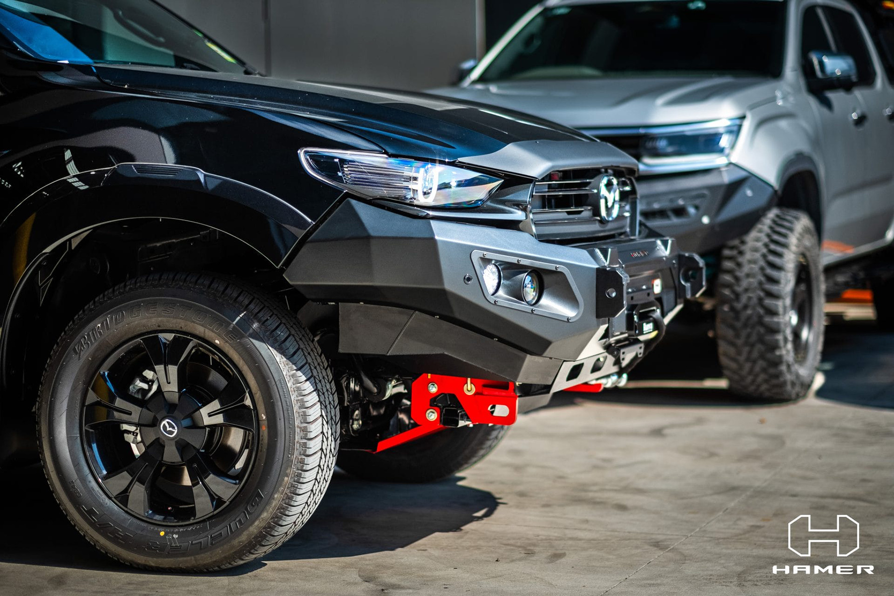Hamer King Series Bull Bar to suit Mazda BT50 (2021-24) - Image 6