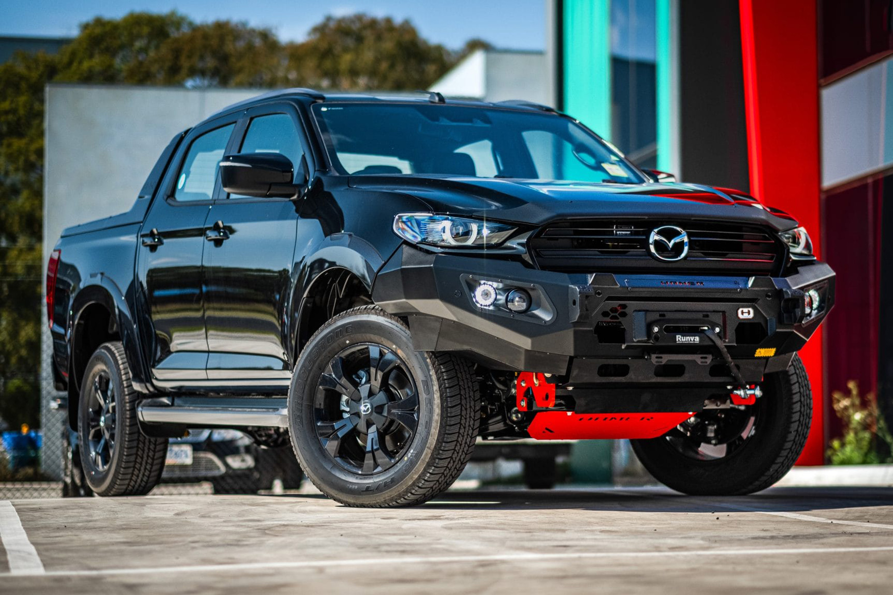 Hamer King Series Bull Bar to suit Mazda BT50 (2021-24) - Image 7