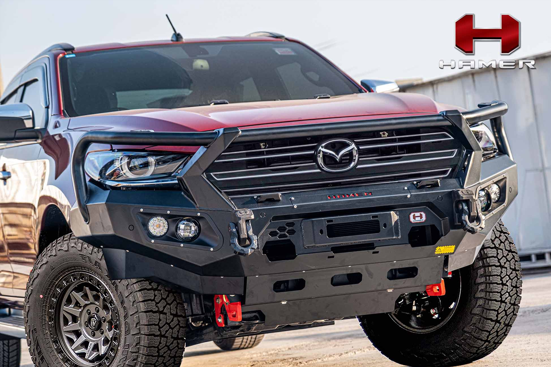 Hamer King Series PLUS Bull Bar to suit Mazda BT50 (2021-24)