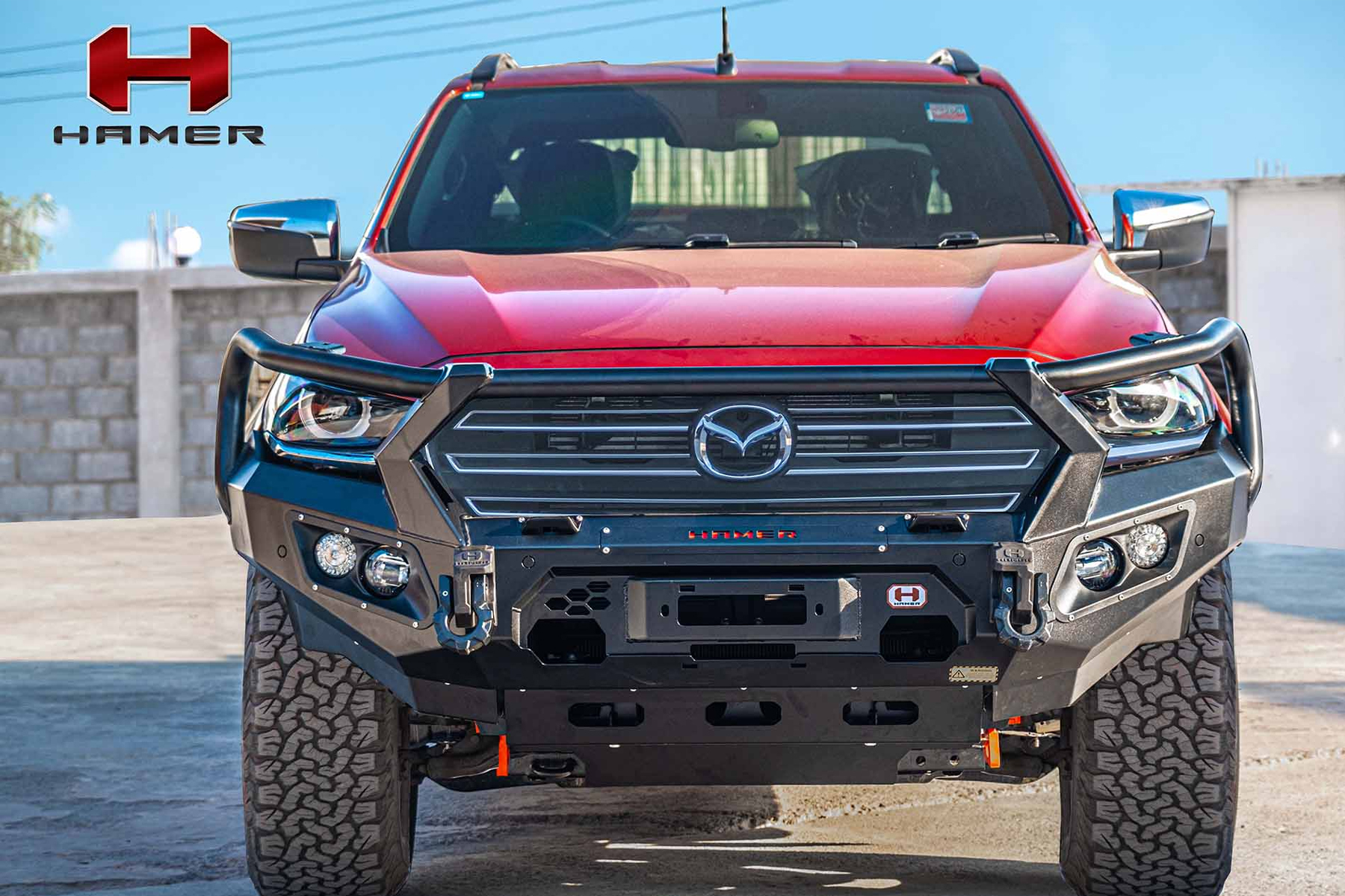 Hamer King Series PLUS Bull Bar to suit Mazda BT50 (2021-24)