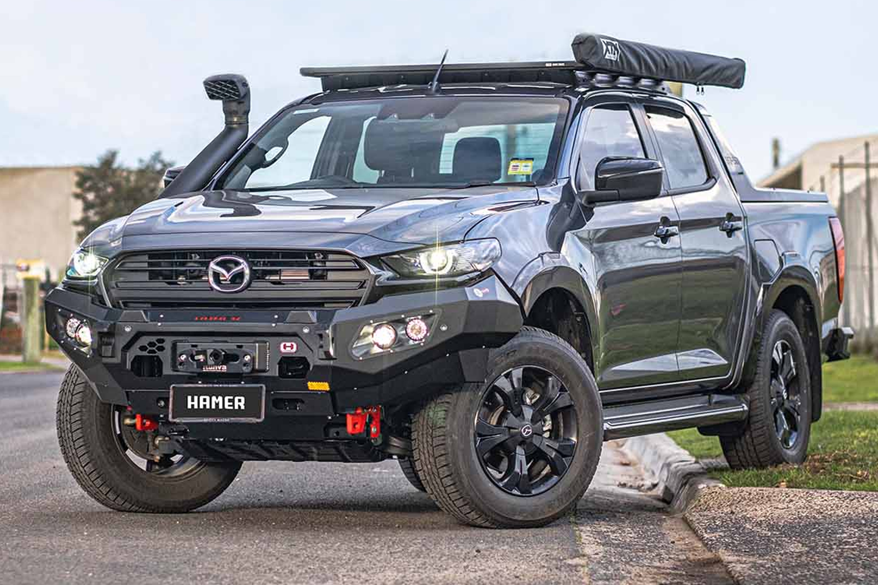 Hamer King Series Bull Bar to suit Mazda BT50 (2021-24)