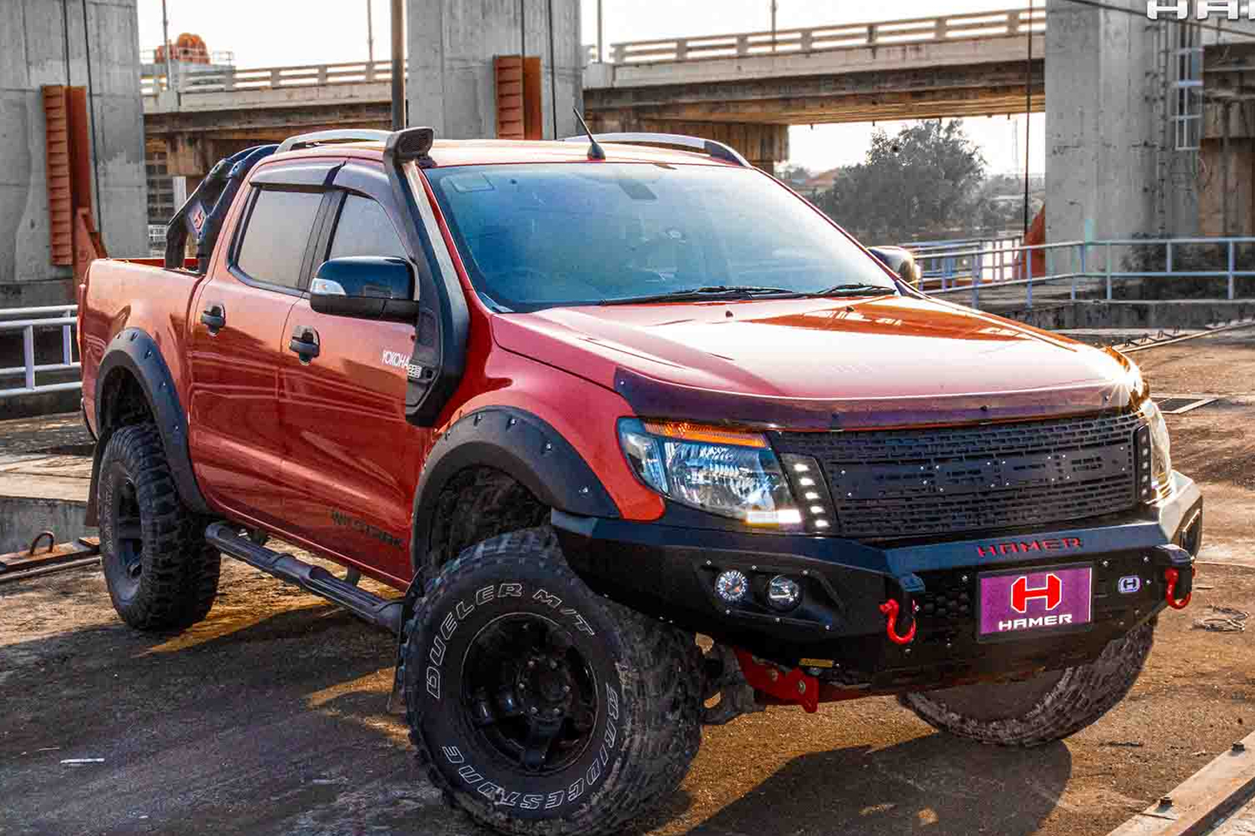 Hamer King Series Bull Bar to suit Ford Ranger PX1 (2012-2015)