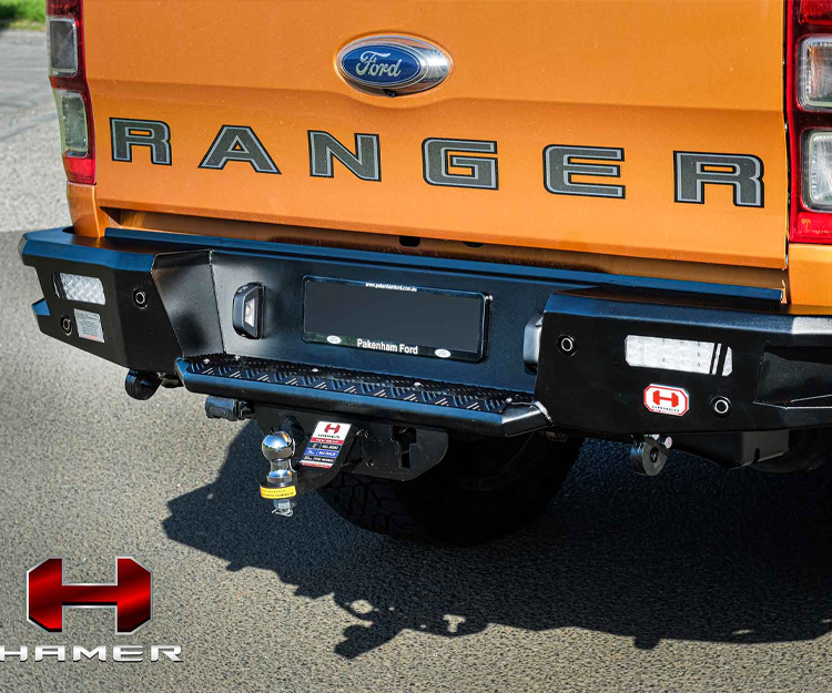 Hamer M-Series Rear Bar to suit Ford Ranger PX2 PX3 (2015-2022)