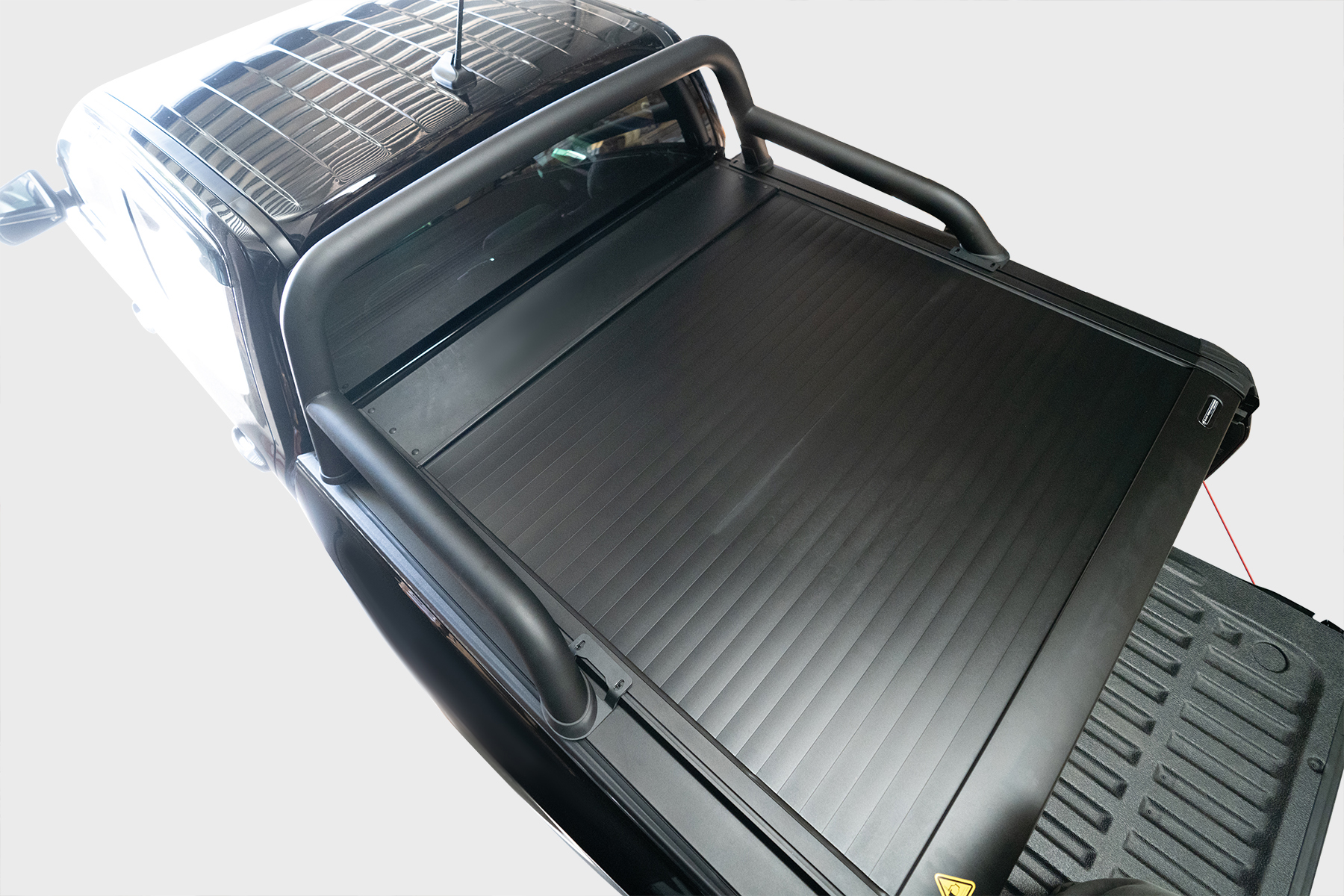 Winch compatible with in-built cradle & number plate hinge for easy winch access.