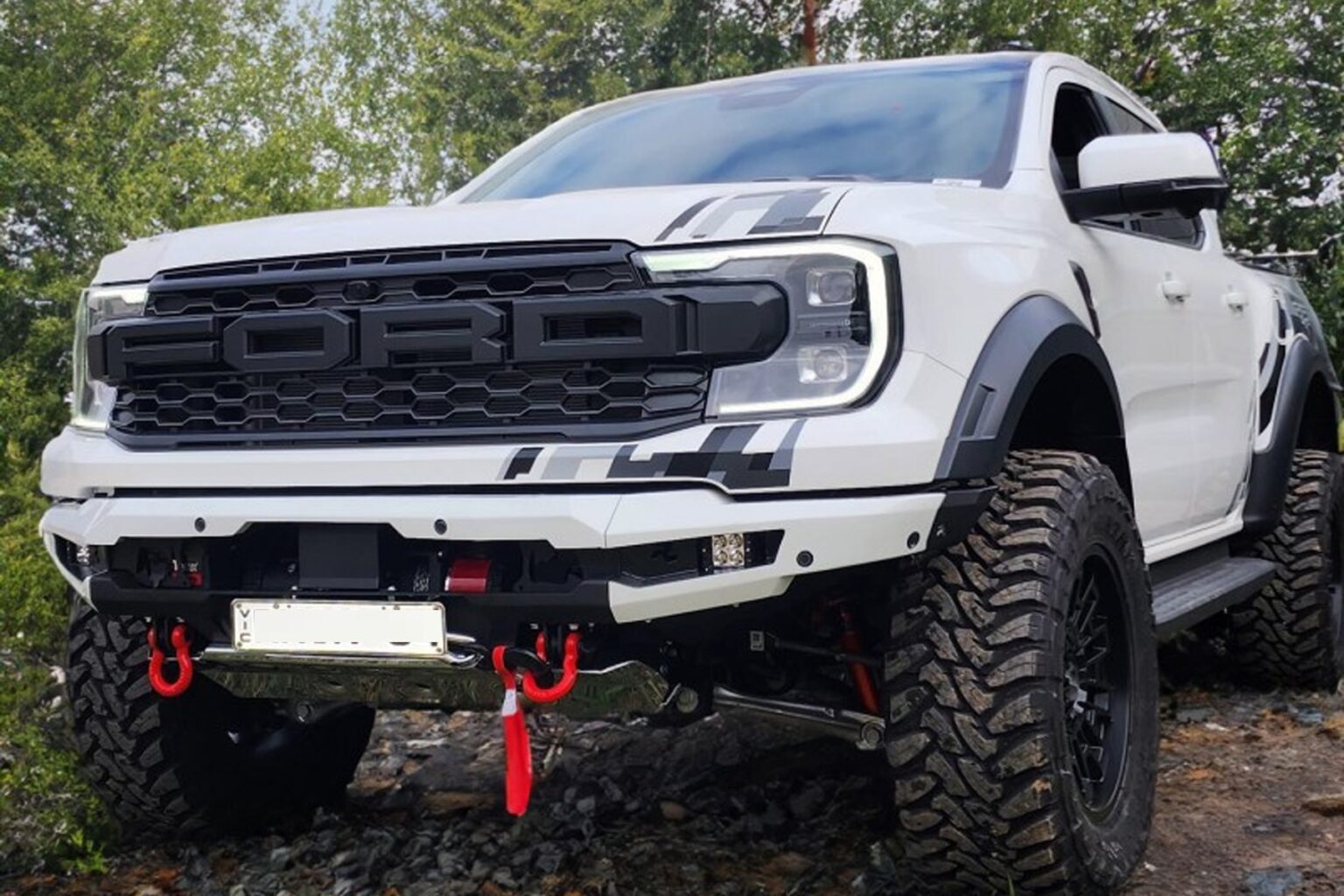 Rhino 4×4 3D Evolution Bull Bar to suit Next Gen Ford Ranger Raptor ...