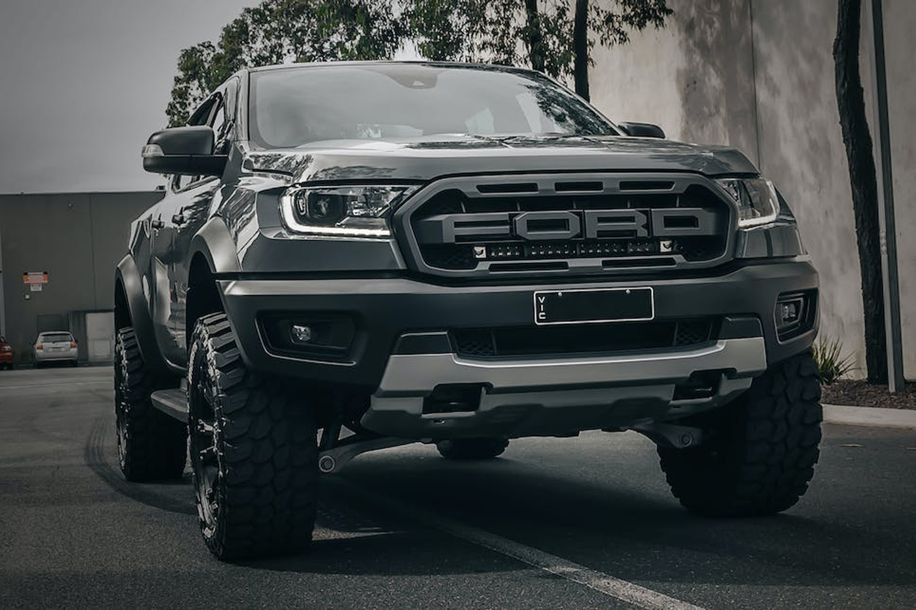 Ford Ranger Raptor Rally Lights STEDI Inner Grille Light Bar Brackets to suit Ford Ranger Raptor PX3 ...
