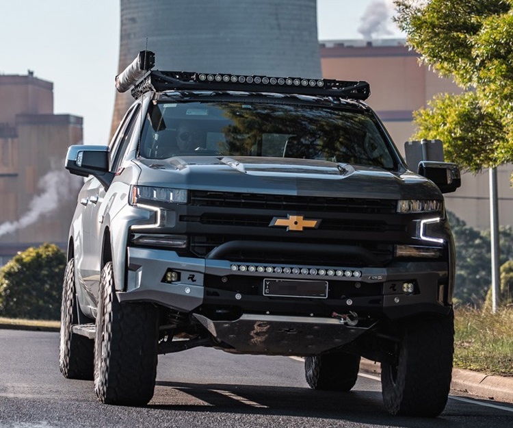 Claimed fuel economy is 12.2 litres per 100km on the combined cycle, and the Silverado has a 91-litre fuel tank.