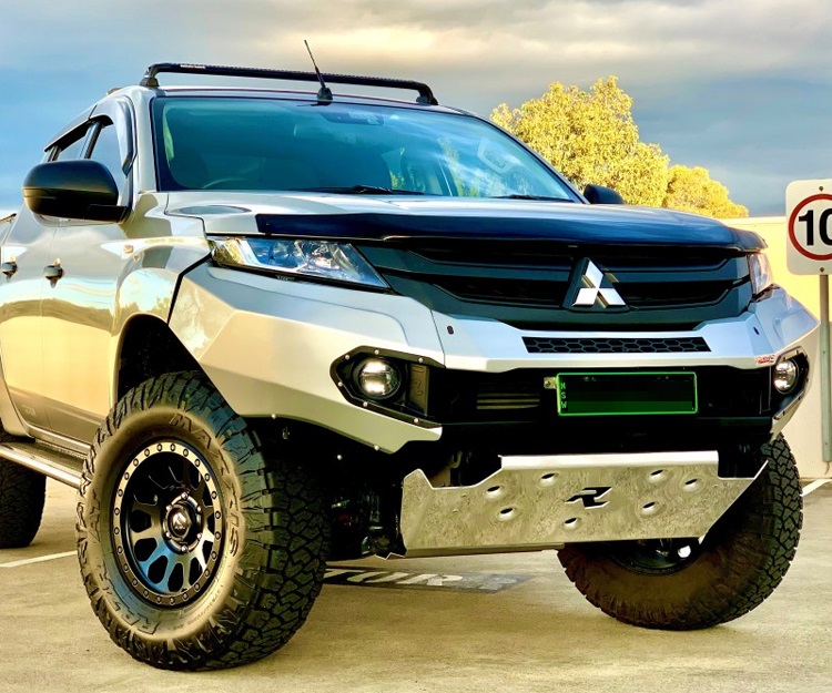 Rhino 4x4 3D Evolution Bull Bar to suit Mitsubishi Triton MR 2018-2024