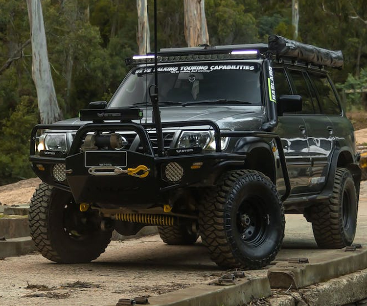 quite finished (we have a portable lithium power solution on order), we have no regrets about our decision to purchase the SEBA Sheetmetal custom tray with the canopy and rooftop tent option.
