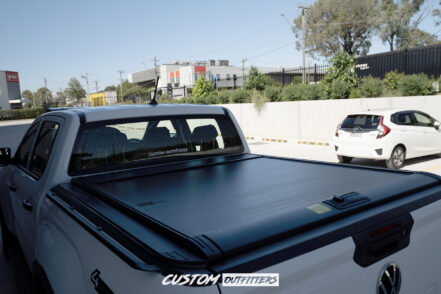 Black Venom Manual Roller Shutter to suit Next Gen Volkswagen Amarok 2023-2024