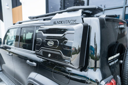 Black Venom Side Cargo Box to suit GWM Tank 300 (2022-2024)