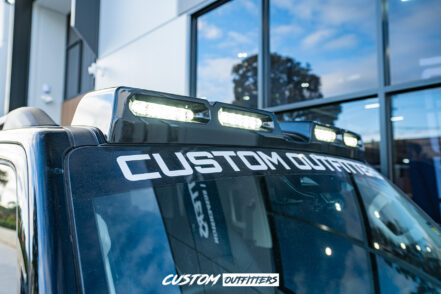 Black Venom LED Roof Pod Lights to suit GWM Tank 300