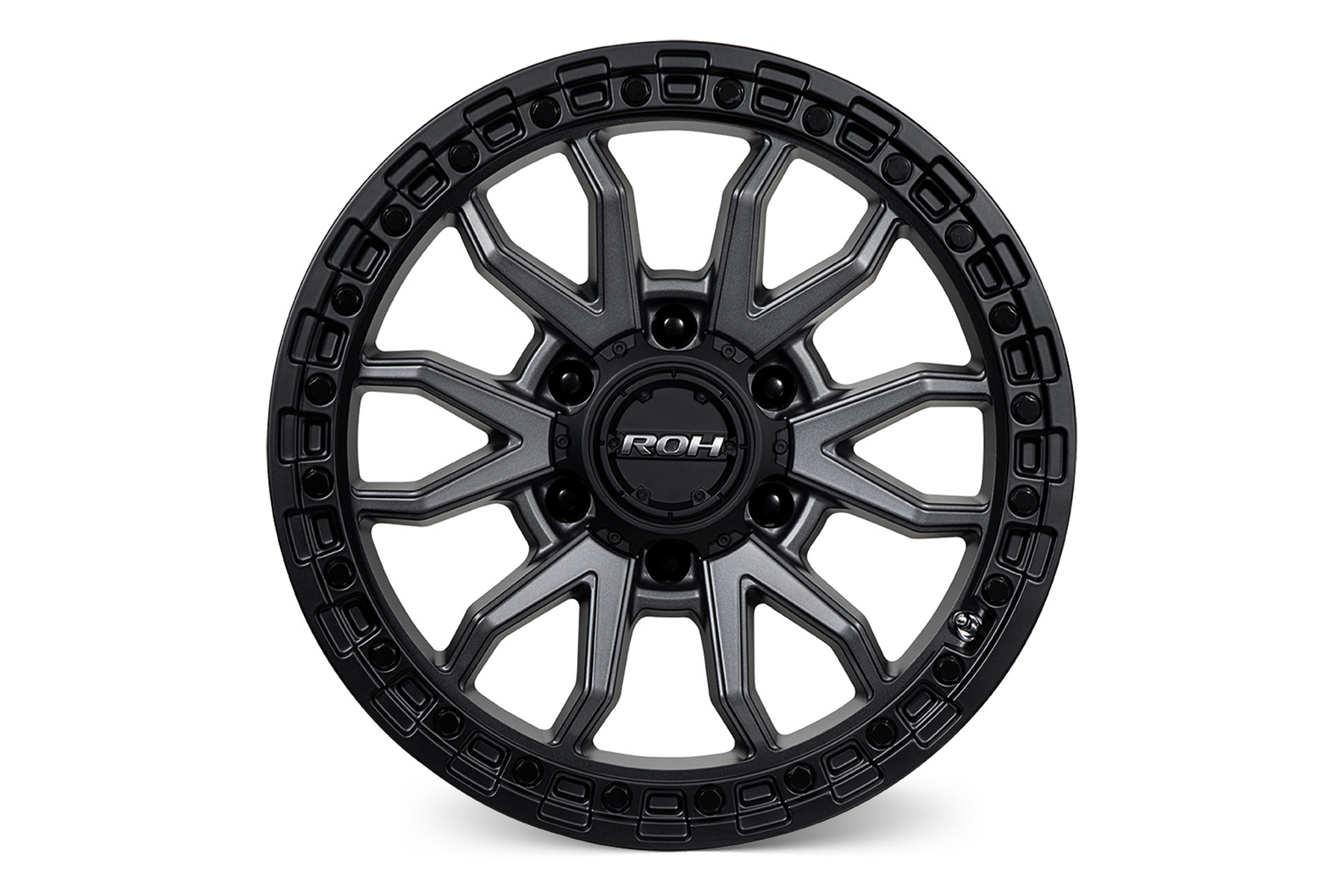 ROH Raid Matte Black 17x9 6/139.7 35 offset Wheel (Each) - Image 3