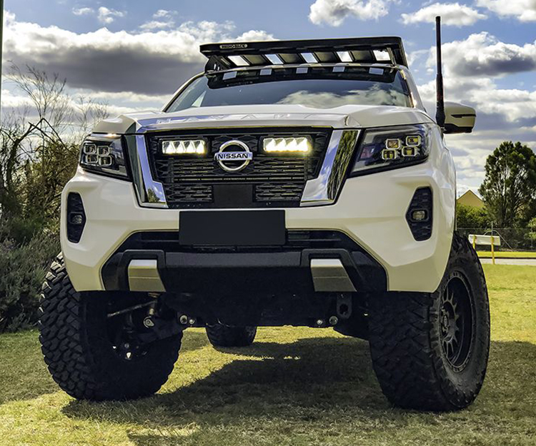 Lazer Light Grille Intergration Kit to suit Nissan Navara NP300 2021-2024