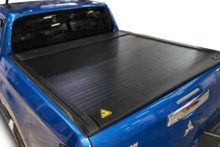 Black Venom Electric Roller Shutter to suit Mitsubishi Triton MR Dual Cab (2018-2023)