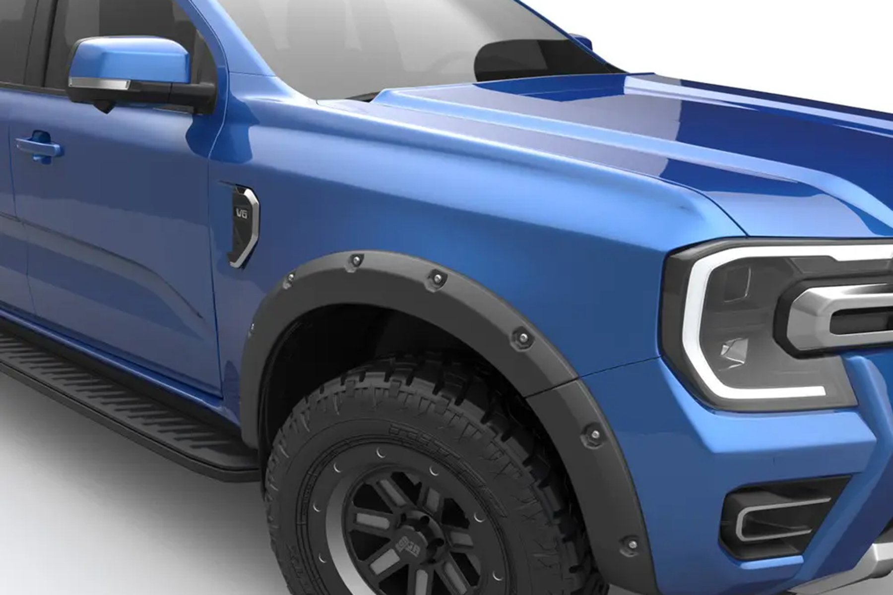 EGR Bolt On Style Fender Flares to suit Next Gen Ford Ranger Wildtrak 2022-2024 - Image 4