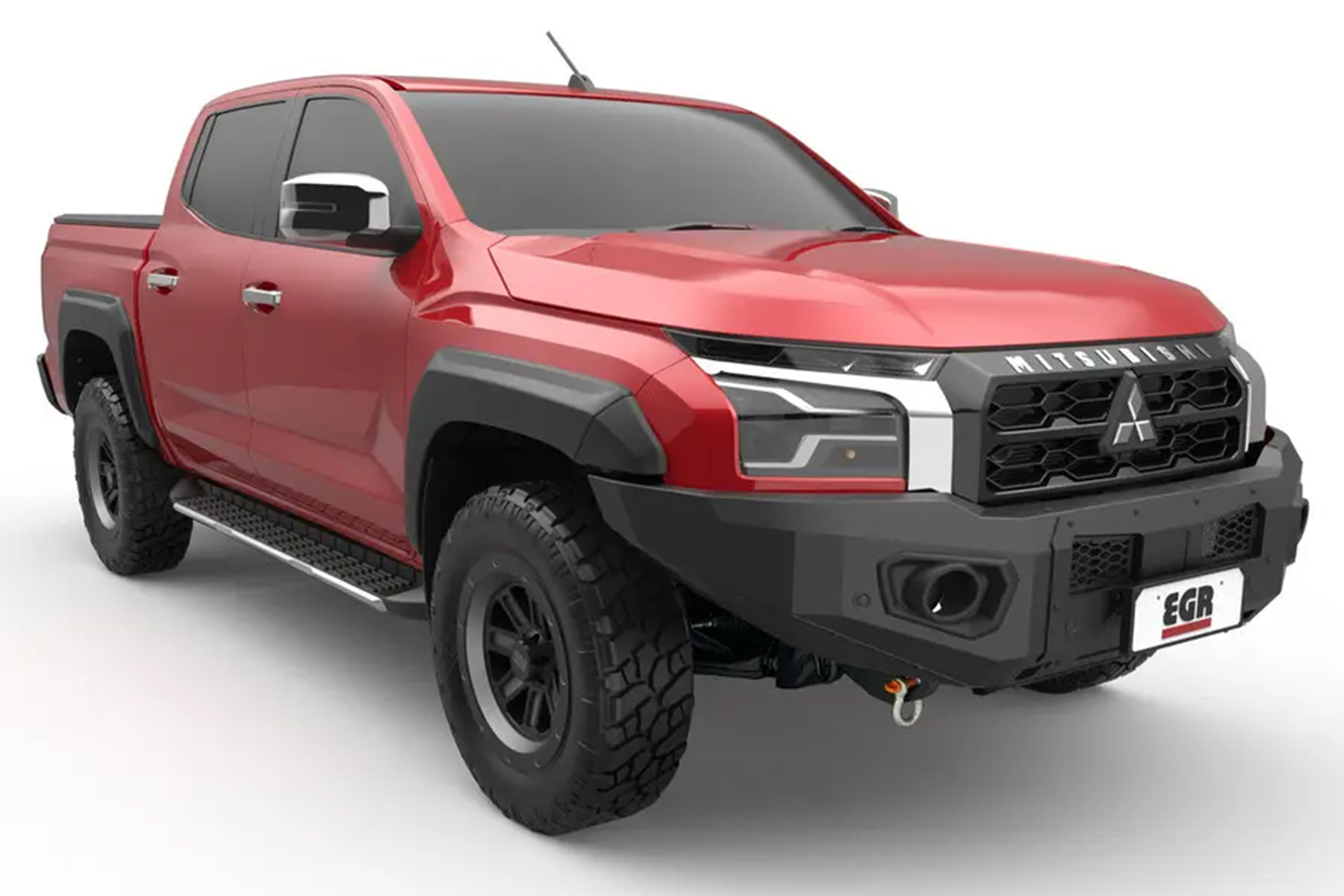 EGR CrossTrac Bull Bar to suit Mitsubishi Triton MV 2024-2025 - Image 2