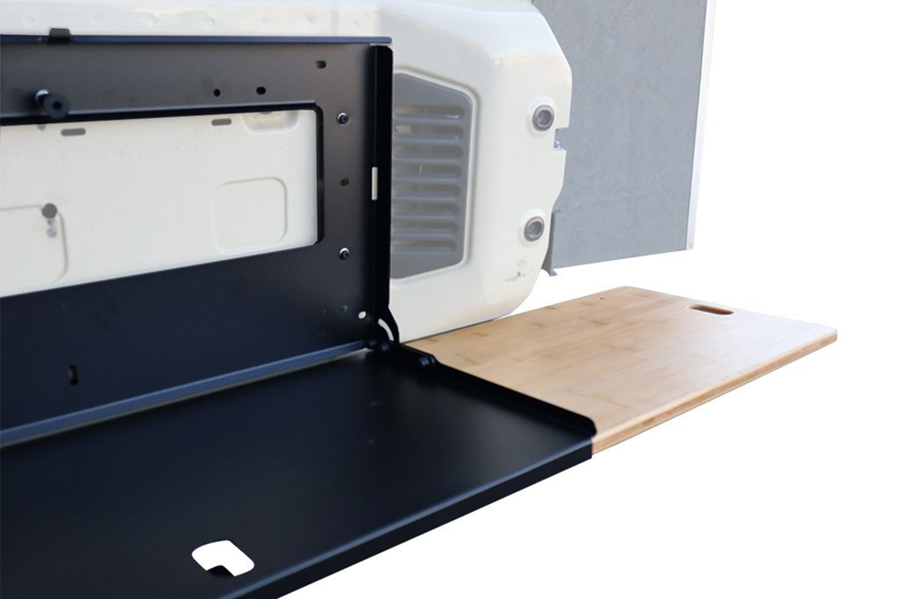 TBRA034 Drop Down Tailgate Table to suit Landrover Defender 110 Series 2021-2025 - Image 3