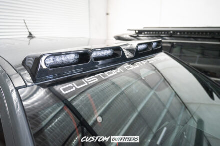 Black Venom LED Roof Pod Lights to suit Next Gen Ford Ranger PX3 2018-2021