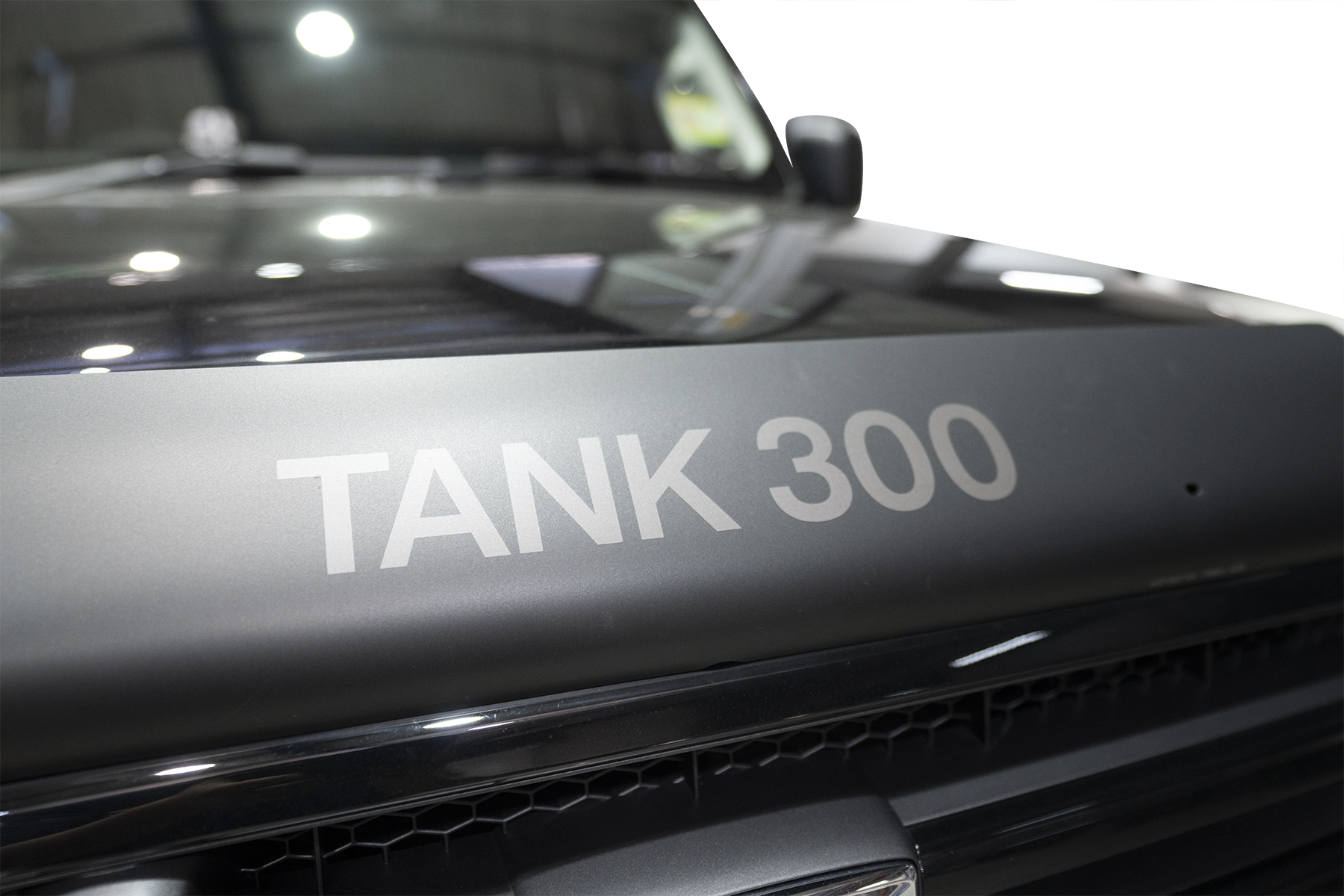 Matte Black Bonnet Protector to suit GWM Tank 300 (2023-2025) - Image 8