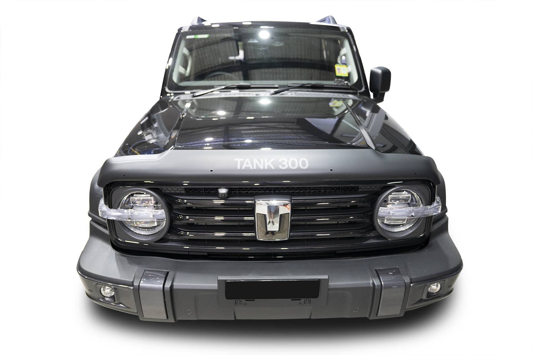 Matte Black Bonnet Protector to suit GWM Tank 300 (2023-2025) - Image 2