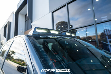 Black Venom LED Roof Pod Lights to suit Next Gen Ford Ranger Raptor