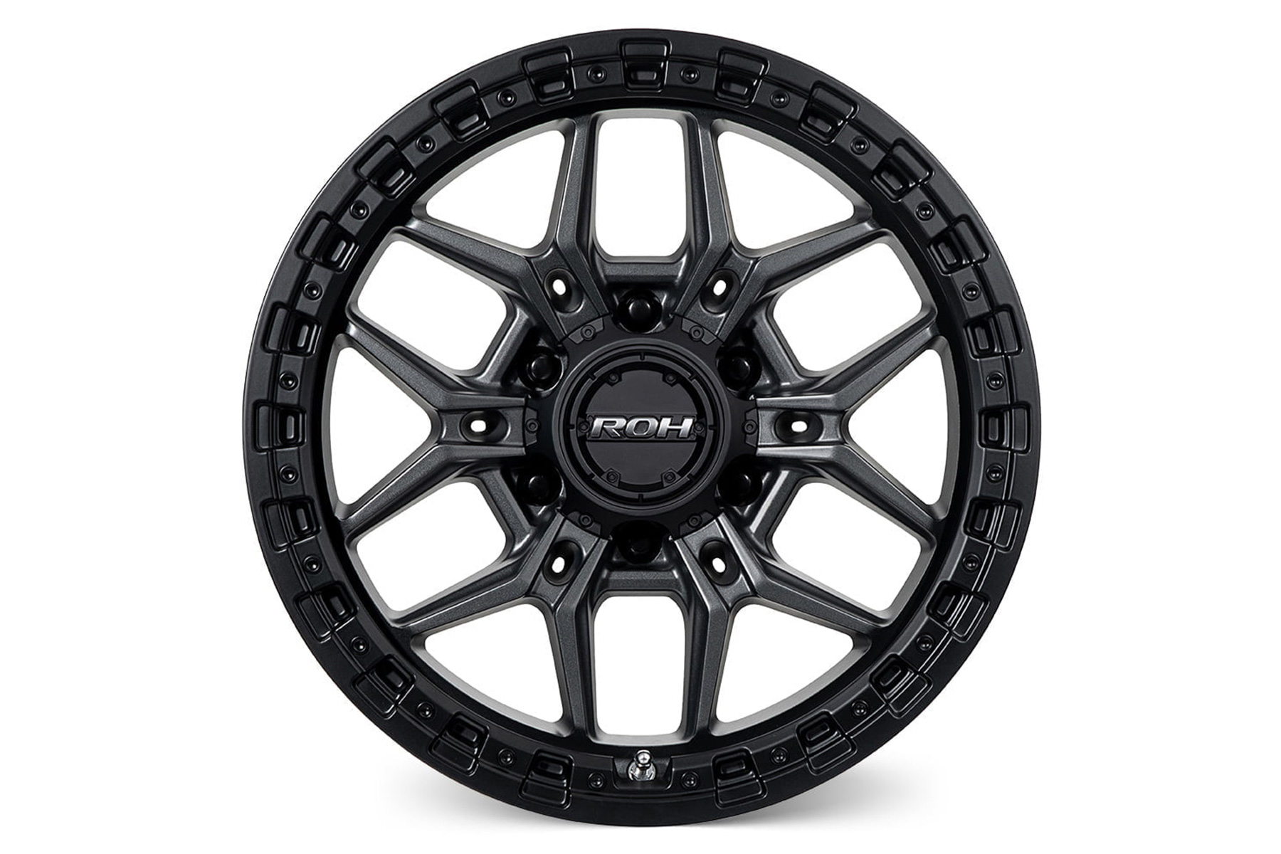 ROH Axe Graphite 17x9 6/139.7 12 offset Wheel (Each) - Image 3