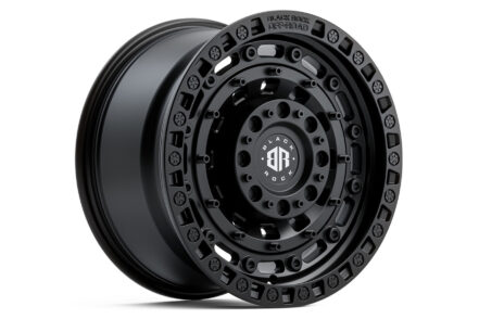 Black Rock Military Satin Black 17x9 6/139.7 (Each)