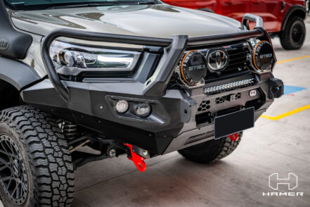 Hamer King PLUS Series Bull Bar for Toyota Hilux Rogue 2022+