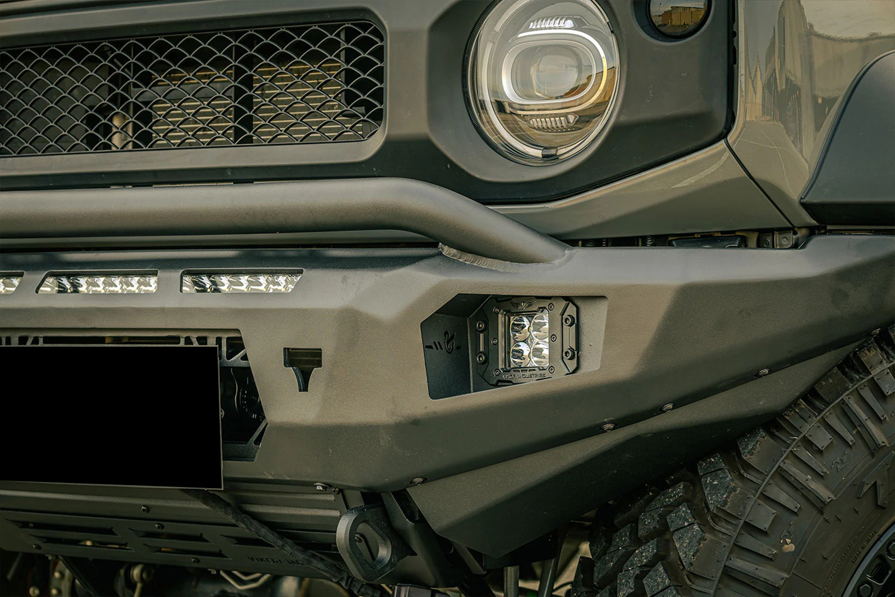 VIKOR Pre-Runner Bull Bar & Light Bar to suit Suzuki Jimny 2018-2025 - Image 5