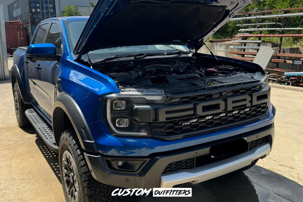 Bonnet Struts Assist to suit Next Gen Ford Ranger / Raptor / Everest ...