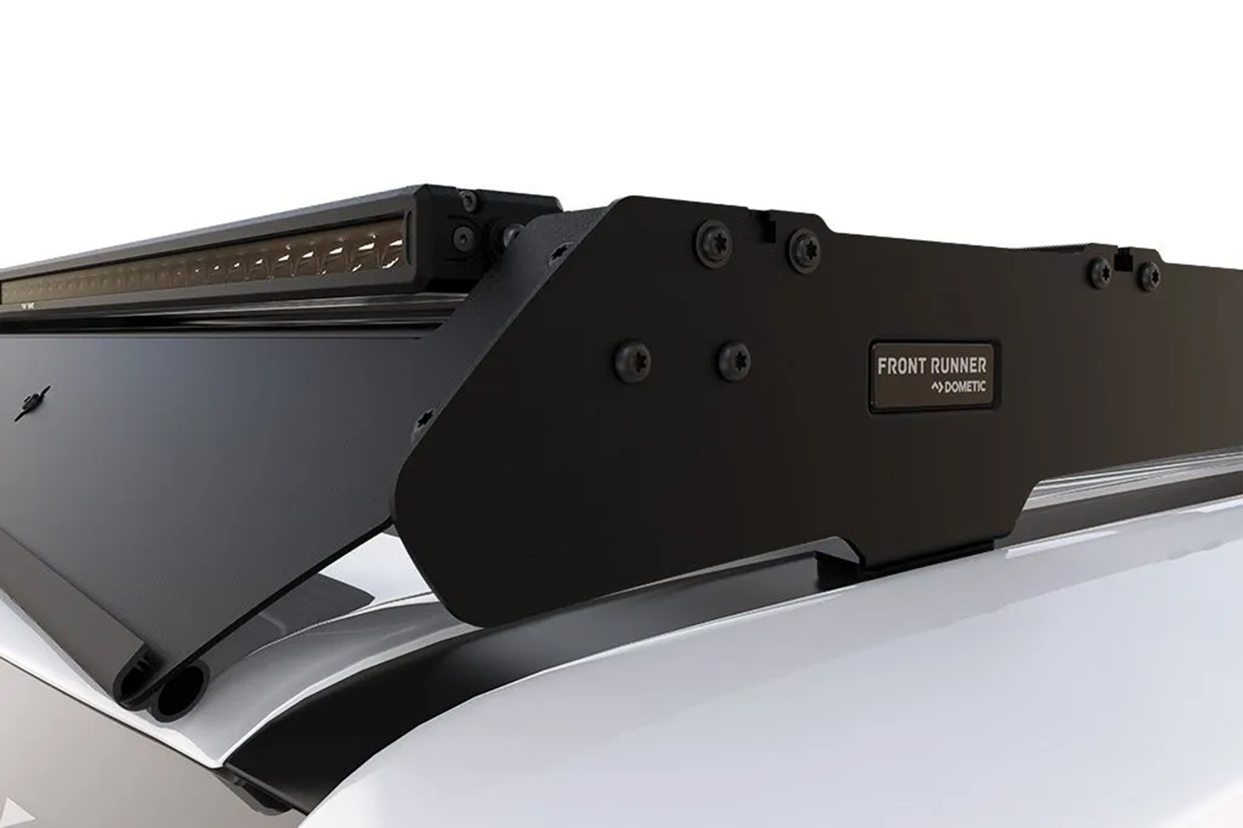 Front Runner Slimsport Roof Rack Kit with Light Bar - Toyota Landcruiser Prado 250 - Image 3