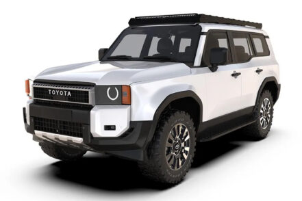 Front Runner Slimsport Roof Rack Kit with Light Bar - Toyota Landcruiser Prado 250