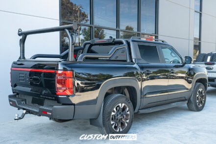 Black Venom Adjustable Ladder Rack to suit Black Venom Roller Shutter