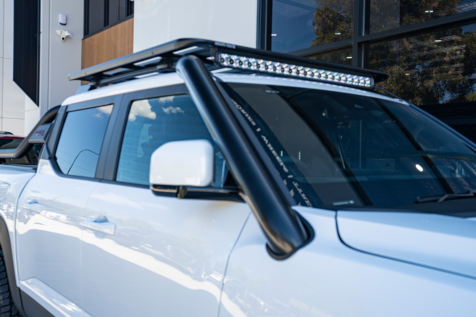 BYD Shark 6 - 4 Inch Black Stainless Steel Snorkel - Image 2