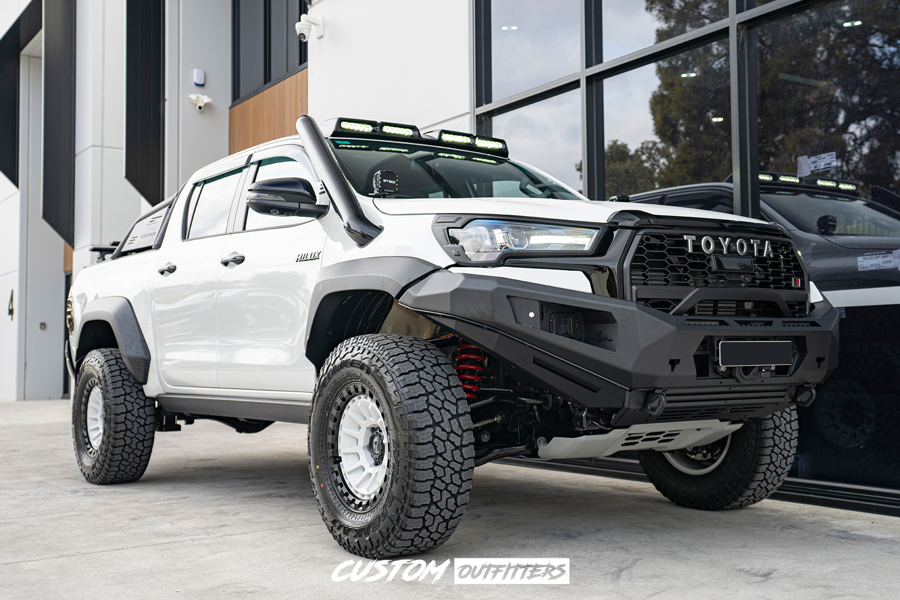 Toyota Hilux N80 / GR SPORT / ROGUE 2015-2025 Stedi C4 Bonnet Lights & Brackets - Image 2