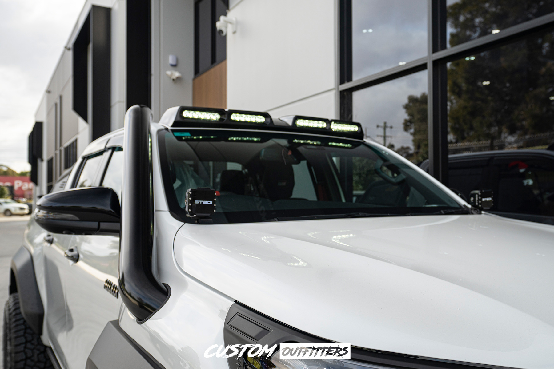 Toyota Hilux N80 / GR SPORT / ROGUE 2015-2025 Stedi C4 Bonnet Lights & Brackets - Image 3