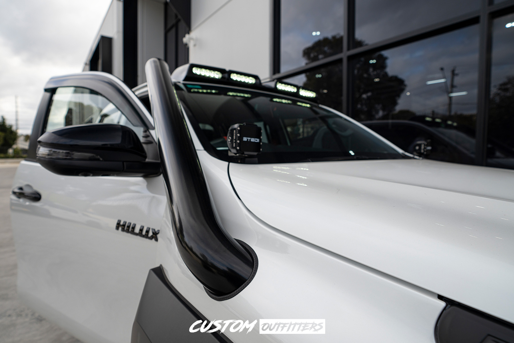 Toyota Hilux N80 / GR SPORT / ROGUE 2015-2025 Stedi C4 Bonnet Lights & Brackets