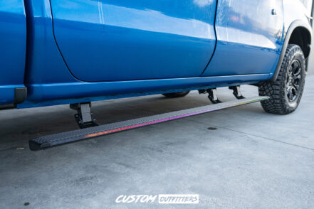 Black Venom Electric Side Steps to suit Chevrolet Silverado ZR2 2021-2026