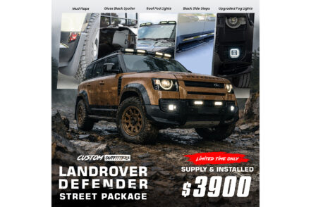 Landrover Defender Street Package (SYDNEY WORKSHOP ONLY - SUPPLY & INSTALLED)