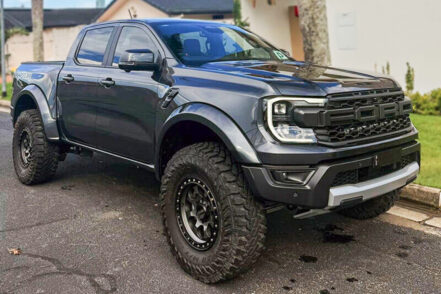 RR25 Matte Black Fender Flares to suit Next Gen Ford Raptor