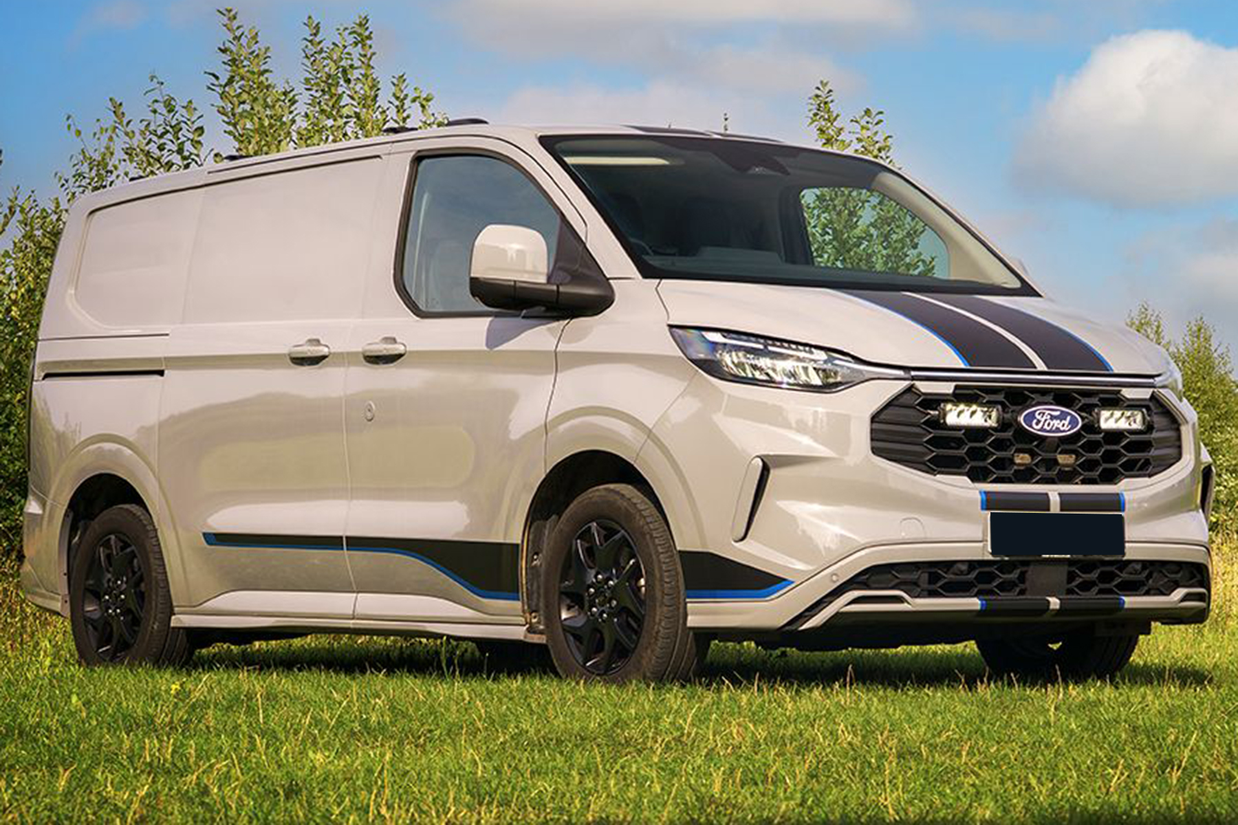 Lazer Light Bar Grille Intergration Kit to suit Ford Transit Custom Sport (2024+) - Image 2