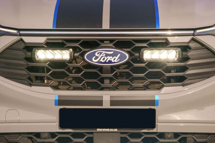 Lazer Light Bar Grille Intergration Kit to suit Ford Transit Custom Sport (2024+)