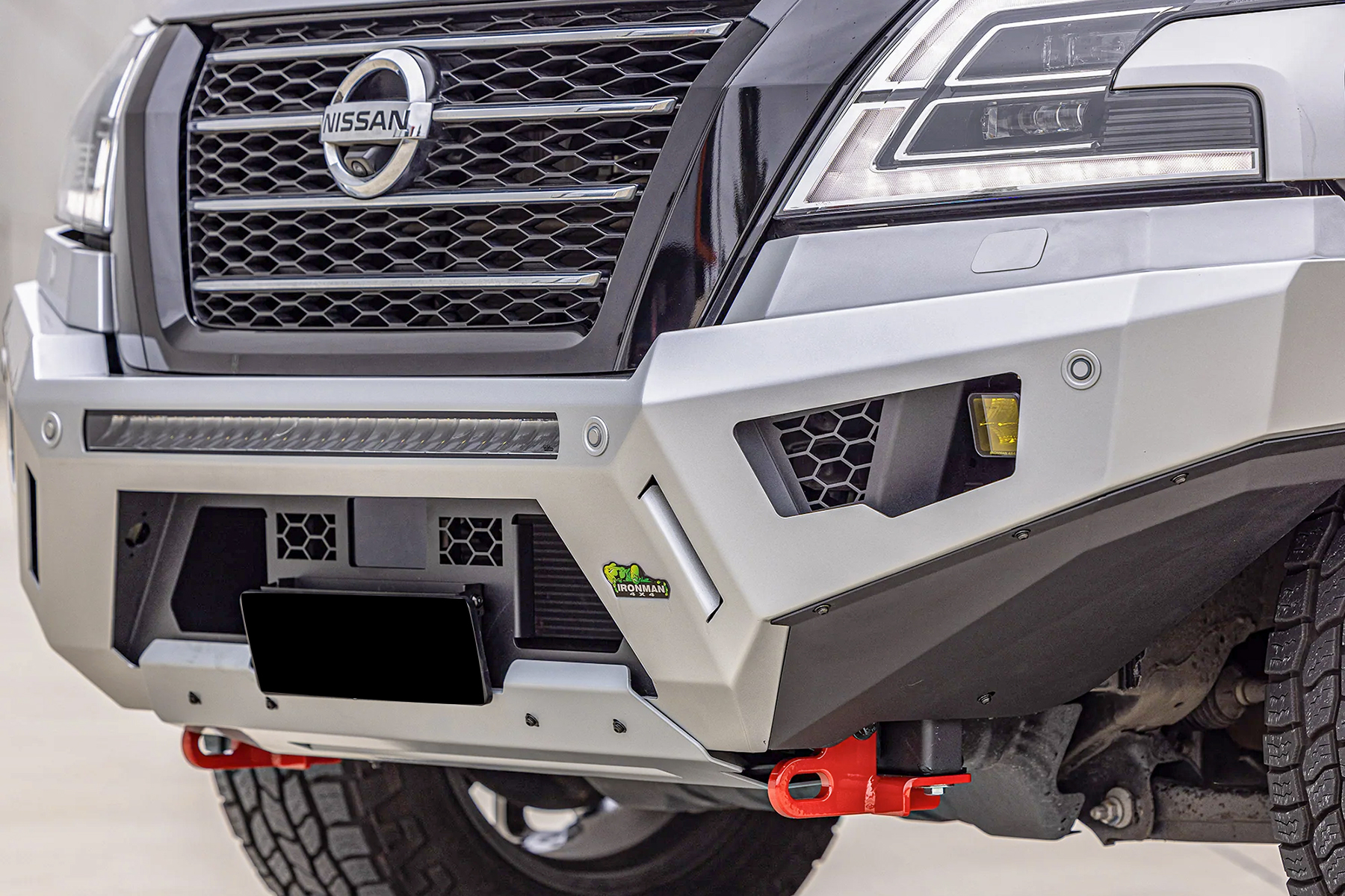 Ironman Raid Bull Bar & Lights Package for Nissan Patrol Y62 Series 5 (2020-2026) - Image 4