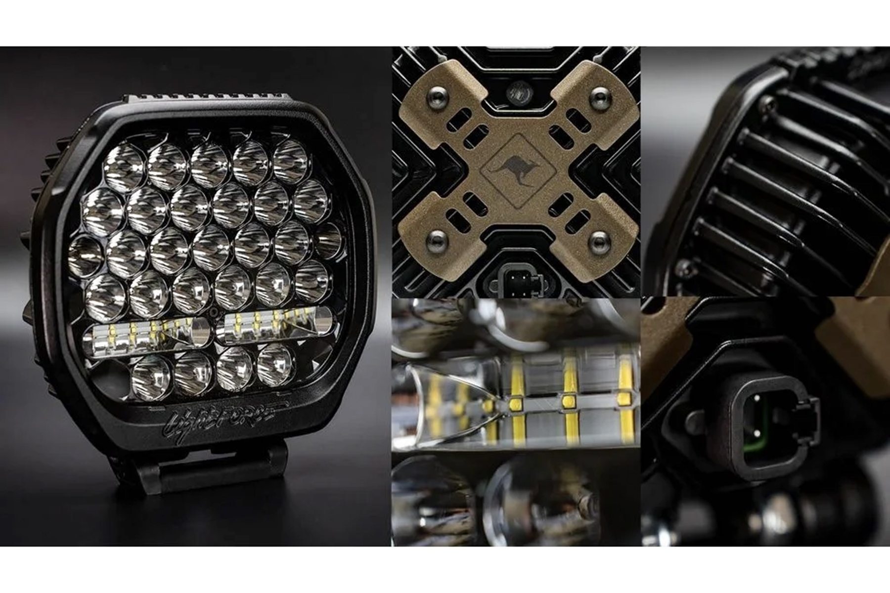Lightforce Beast 3-Mode LED Driving Light Pair 230mm BEAST230PK - Image 3