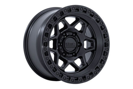 KMC Torx KM553 Matte Black Wheel 17x8.5 6/139.7 l 25 offset (Each)